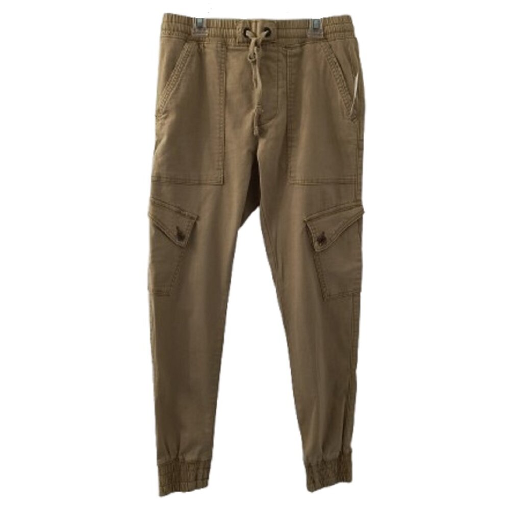 NEW - Ellington Men's Slim Fit Cargo Jogger Pants in Khaki - Men's Small